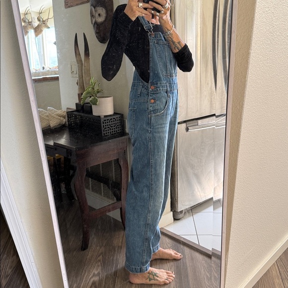 Madewell size small denim overalls - Picture 2 of 9